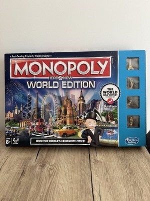Monopoly Here And Now World Edition Komplett Hasbro