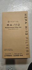 Open Box SEALED Medify Air MA-112 Replacement Filter Set True HEPA H-13, 2-Pack