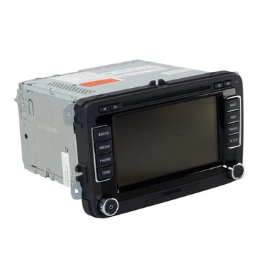 VW RNS 510 Navigationssystem LED Touchscreen 40GB SSD EU Map V17 Neu/OVP - Bild 1 von 4