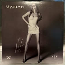 Mariah Carey signed #1s 12" lp album