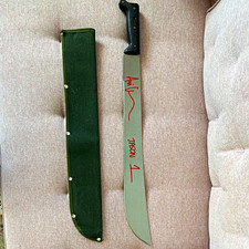 Ari Lehman Signed Jason Voorhees Friday the 13th Machete  Jason 1  Beckett BAS