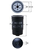 Knecht Kraftstofffilter KC 226 FüR Hyundai KIA