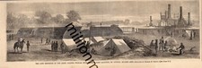 1864 Harpers Weekly - original print - Rebel General Pegram's house is destroyed