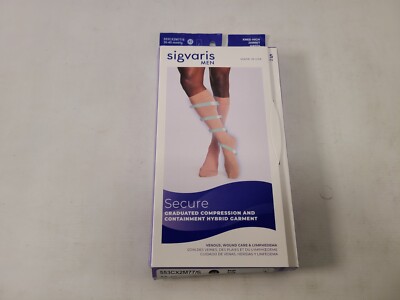 Sigvaris Medical Men's Graduated Compression Stockings 30-40mmHg X2 Beige