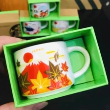 Starbucks Coffee Mug 59ml Mini City Mug Global City “You Are Here”Christmas Gift