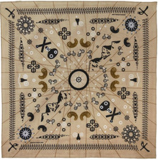 Zest For Life Mountain Bike Bandana Tan 22"x22" FREE SHIPPING