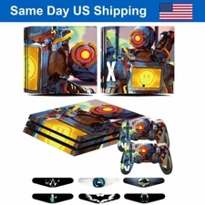 Sticker Decal Skin for PS4 PRO Playstation 4 PRO Console & Dualshock Controller