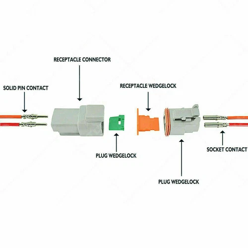 1500PC Deutsch DT Connector Plug Kit With Genuine Deutsch Crimp Tool Auto Marine - Bild 7 von 16