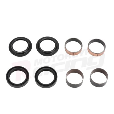 Fork Tube Oil Dust Seal Fork Bushing Kit Front for Suzuki SV650 2003-2012