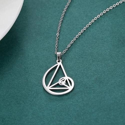 Fibonacci Spiralkette Goldener Schnitt Halskette Goldener Schnitt Fibonacci Silber - Bild 3 von 3