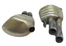 2017 PORSCHE PORSCHE PANAMERA MUFFLER PAIR LEFT AND RIGHT OEM 971253351B