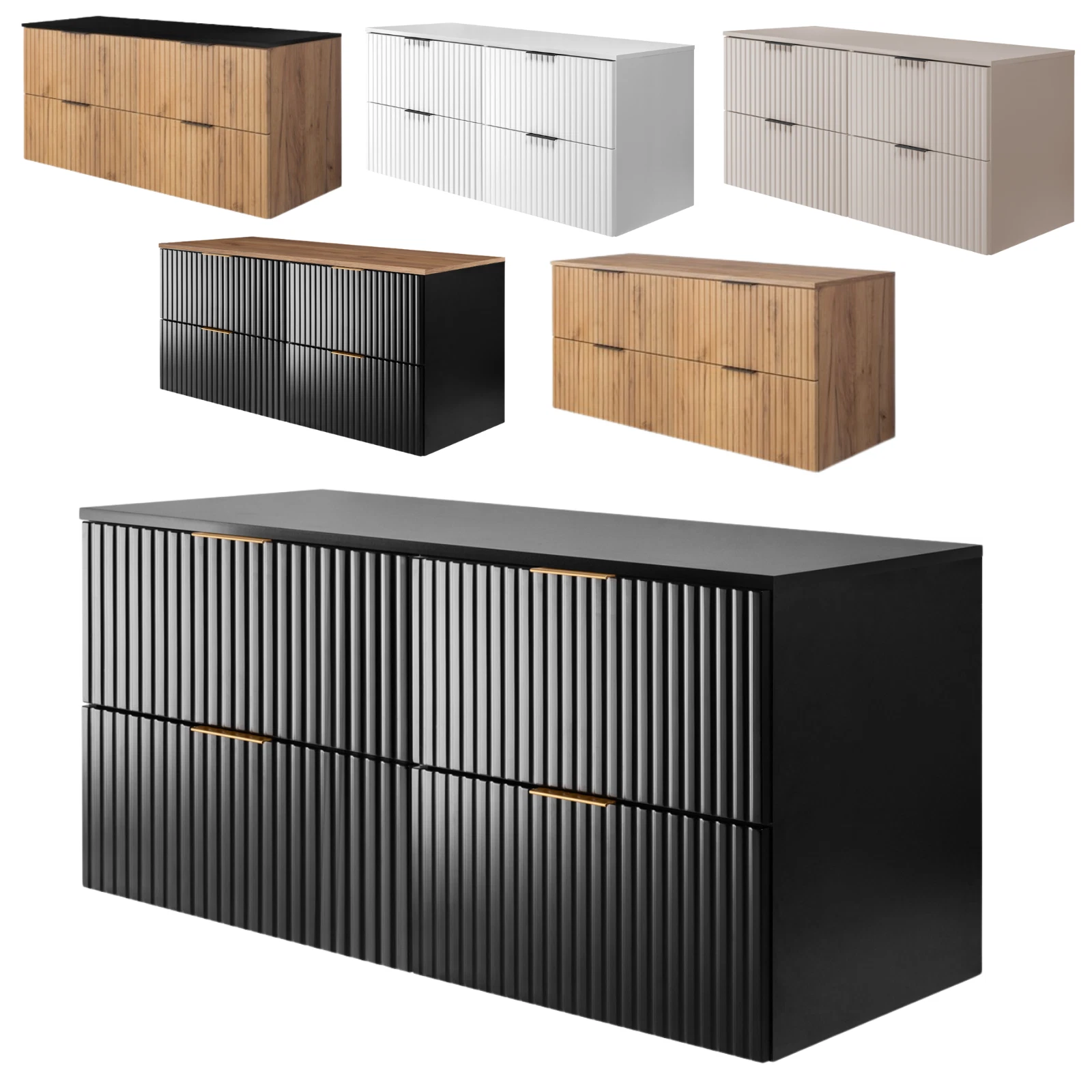 Mobile lavabo 120 cm - con piano