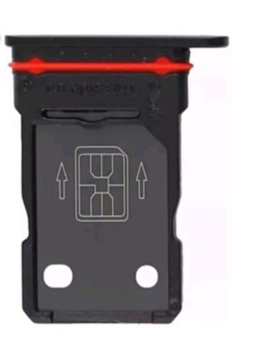 OnePlus 9 Pro SCHWARZ Ersatz Halter Slot Buchse Dual SIM Karten Tray Teil
