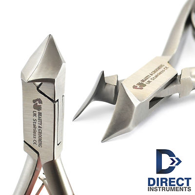 Professional Moon Shape Toe Nail Clipper Chiropody Thick Nail Cutter Nipper