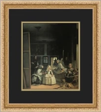 Diego Velazquez The Maids of Honor Custom Framed Print