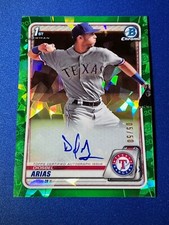 2020 Bowman Chrome Sapphire Diosbel Arias #BSPA-DA Green Refractor AUTO /50
