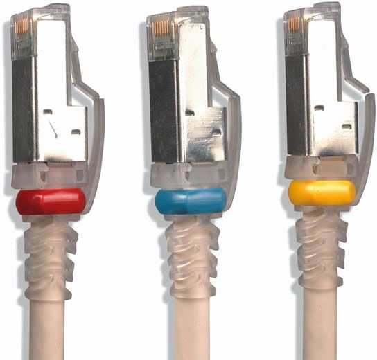 Siemon ZM6A-03M-08, RJ45 Modular Plug, Violet, Category 6A, Patch Cord, 1pc