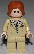 Lego New Lex Luthor Tan Suit Minifigure 76046 Super Hero Dc Comics