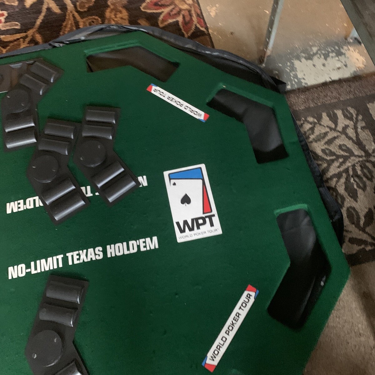 WPTポーカーテーブル Amazon.co.jp: ノーブランド品 6人用ポーカーテーブルWPT
