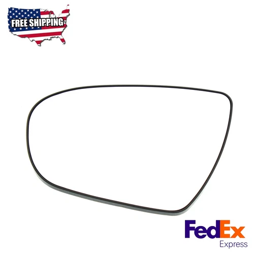 Mirror Glass Heated Driver Side Fits 2011-2016 Kia Optima