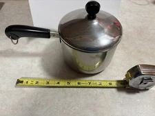 Farberware 2 Qt Pot W/Lid Stainless Steel Kitchenware