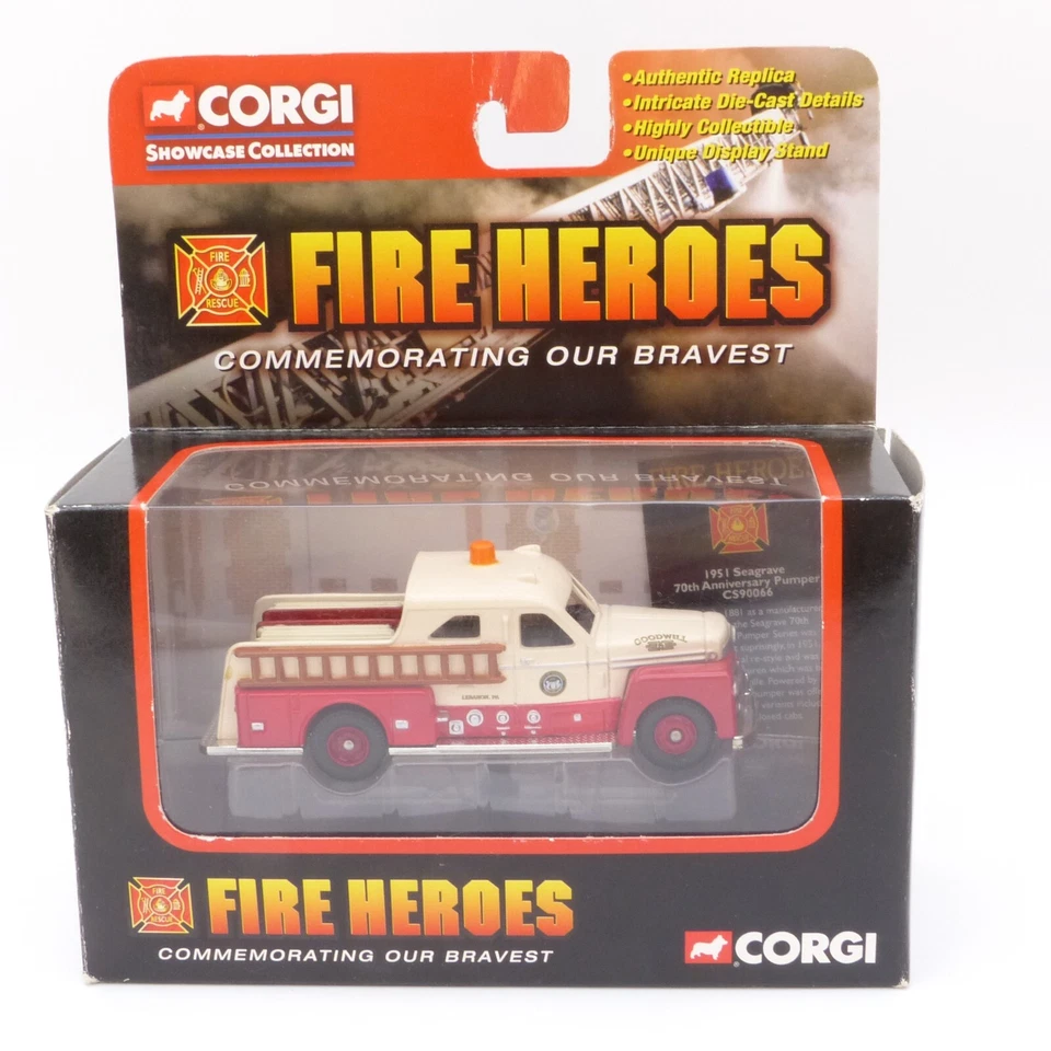 Corgi Fire Heros Nr.: CS90066 Seagrave Anniversary Lebanon PA, in OVP EX2388 - Bild 3 von 3