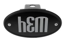 High End Motorsports Black HEM Receiver Hitch Cover