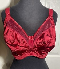 Goddess Keira Banded UW Bra GD6090 Scarlet Size 36DDD NWT