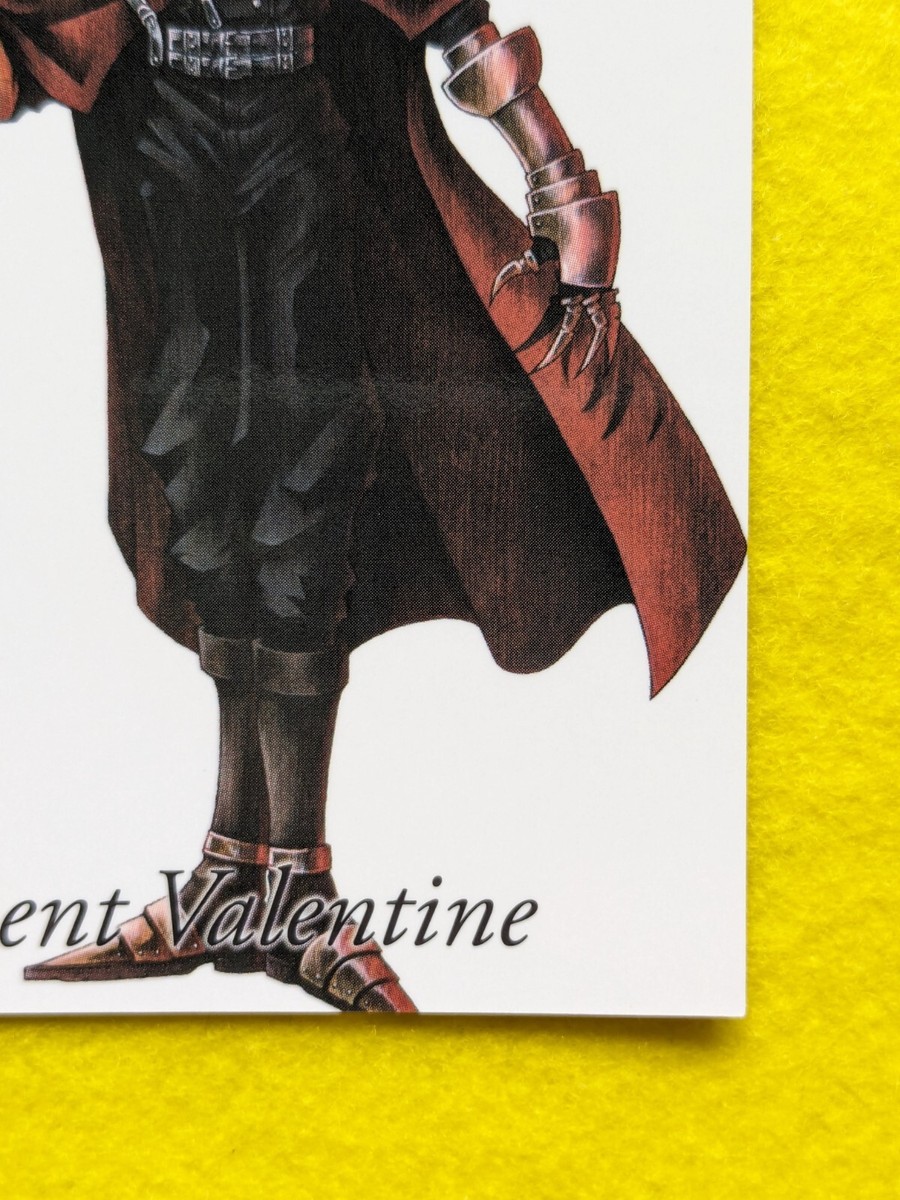 FINAL FANTASY7 VICENTE VALENTINE SQUARE ENIX 1-008 TETSUYA NOMURA