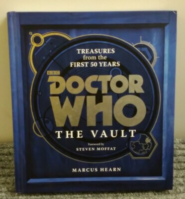 Doctor Who The First 50 Years The Vault by Hearn Marcus Gold Hardback Book 