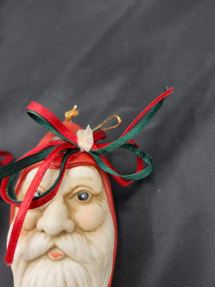 Christmas Ornament Assorted Lot Ceramic Clay Porcelain Ornaments Set