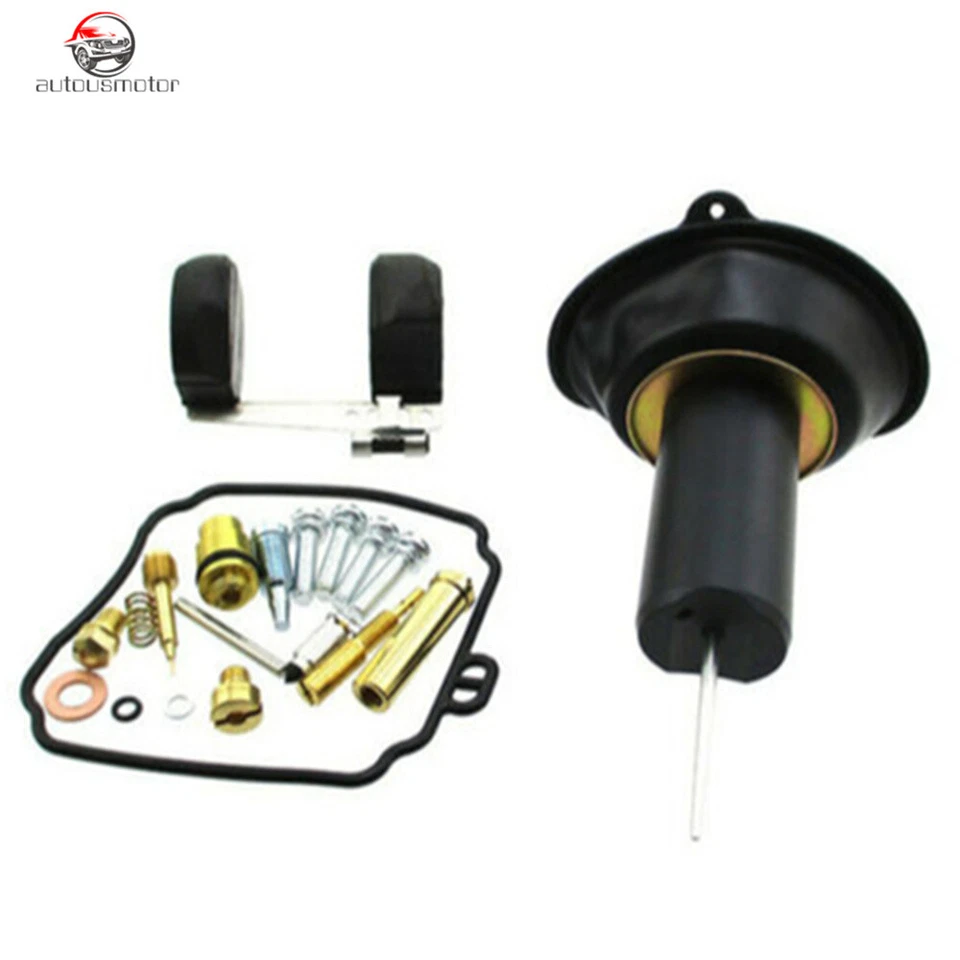 2X Carburador con Bota de Admisión con Kit de Reconstrucción para Yamaha V-Star 650 XVS650 Nuevo Foto 4 de 4