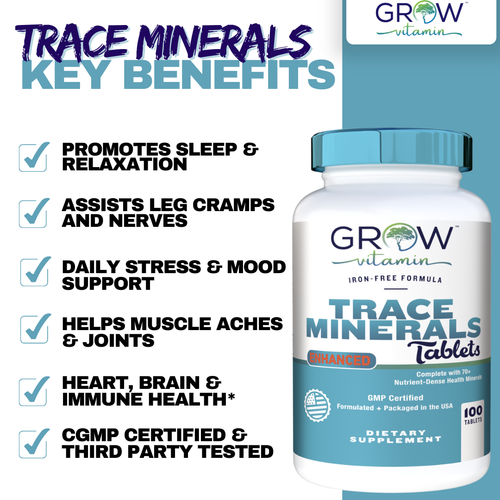 Miracle Multi MEGA Minerals MADE IN USA, NON-GMO, High Potency, 100 TABLETS