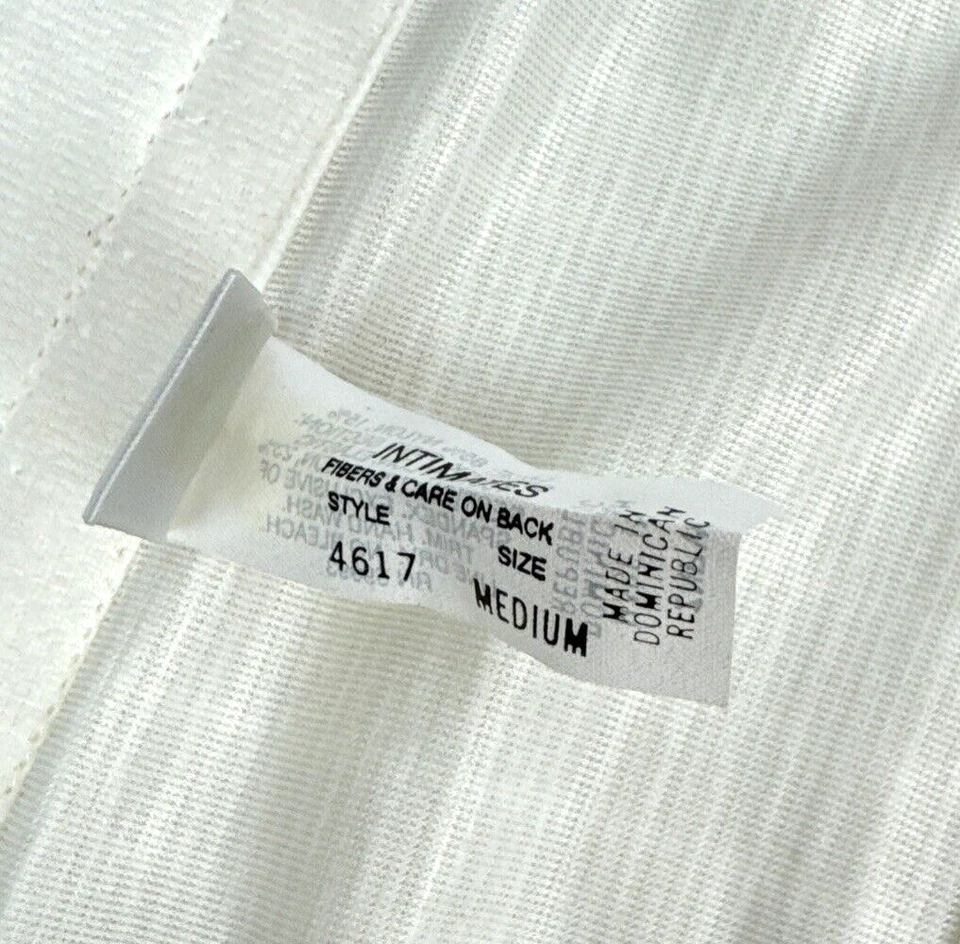 Vintage Christian Dior Ivory Lace Garter Belt Size M Corset Pleated Nylon Cream - Image 4 of 4