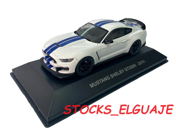 IXO ALTAYA 1/43 DIECAST MUSTANG SHELBY GT350R 2016 CAR AMERICANO MINIATURE