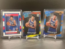 Markelle Fultz 2017-18 Donruss Optic Rated Rookie Red/Yellow The Rookies Lot (3)