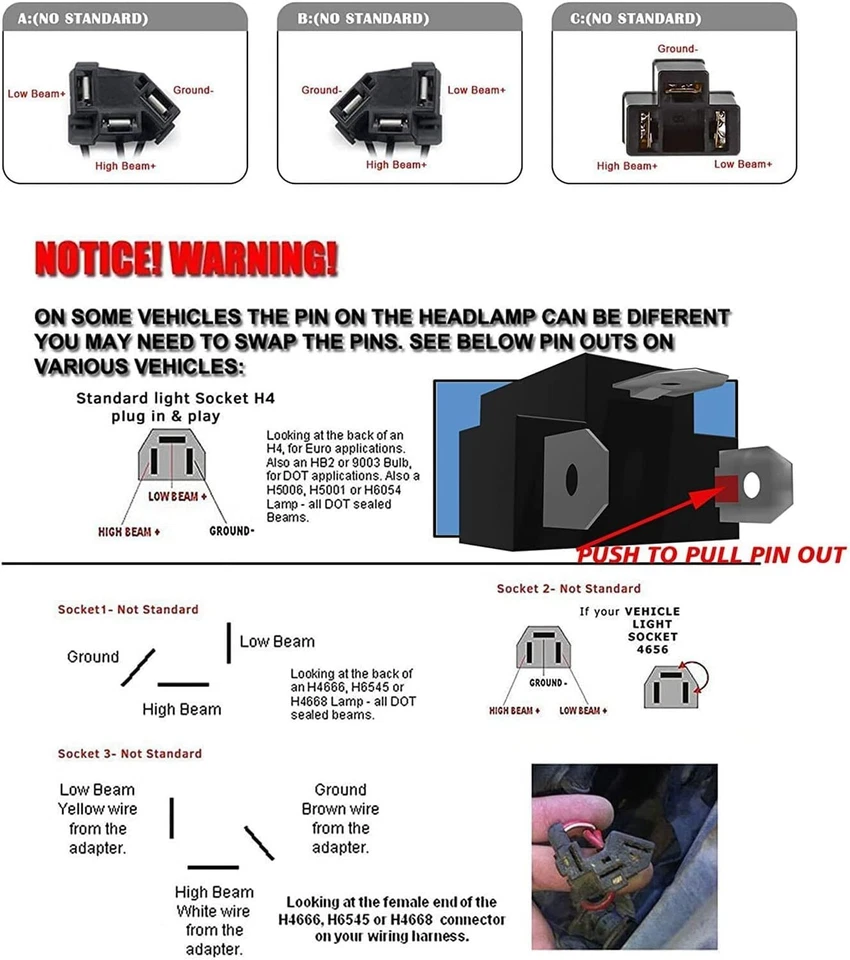 FAROS LED HALO AZUL 2 piezas Fit CHEVY C1500 C2500 C3500 SUBURBAN PICKUP 7x6" Foto 2 de 4