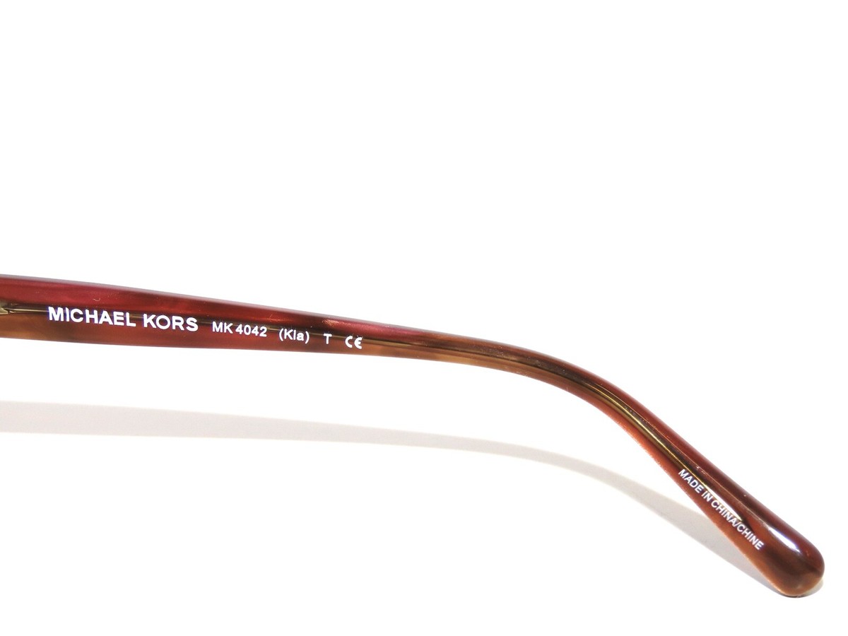 Michael Kors Mk 4042 3242 Pink Floral Authentic Eyeglasses 51-16-135 Michael Kors Pink Plastic Eyeglass Frames for sale | eBay main image 3