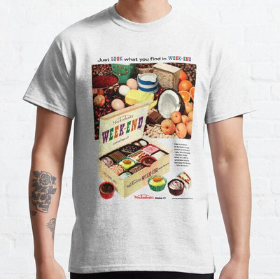 MACKINTOSHS WEEK END CHOCOLATES   ADVERT Classic T Shirt
