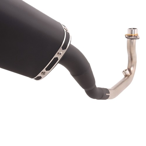 Silenciador de cola de tubería frontal para sistema de escape sin cordones para ITALJET DRAGSTER125 200 2022 - Imagen 11 de 12