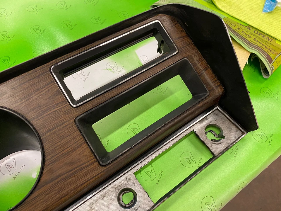 1970 1971 1972 Pontiac GTO дерево зерно приборной панели спидометр инструмент отделки ободок - Изображение 4 из 4