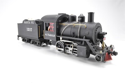 Lot De 2 Wagons US Santa Fé R E A LGB échelle G (1/22,5) - Neufs, Intacts
