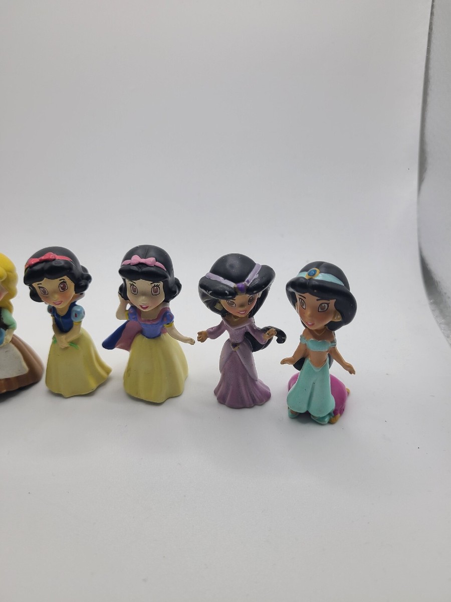 レア ZIZZLINGERS DISNEY プリンセスフィギュア Zizzle社 Zizzle Disney Princess Mini Figures 2.5”. Lot Of 8 | eBay