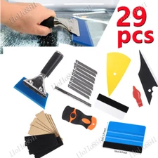 29 PCS Window Tint Tools Kit Car Auto Film Tinting Scraper Squeegee Installation