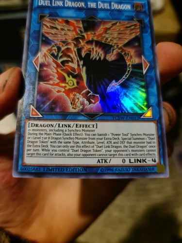 Yugioh Duel Link Dragon, The Duel Dragon, Prize Card, MINT Condition (SR) - Picture 5 of 8