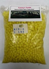 Fishing Lure Beads Yellow Hard Plastic Saltwater Fishing 6 1 lb.