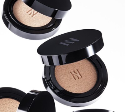 HERA New Black Cushion Foundation 15g+Refill 15g (Soft Satin Fit Cover)