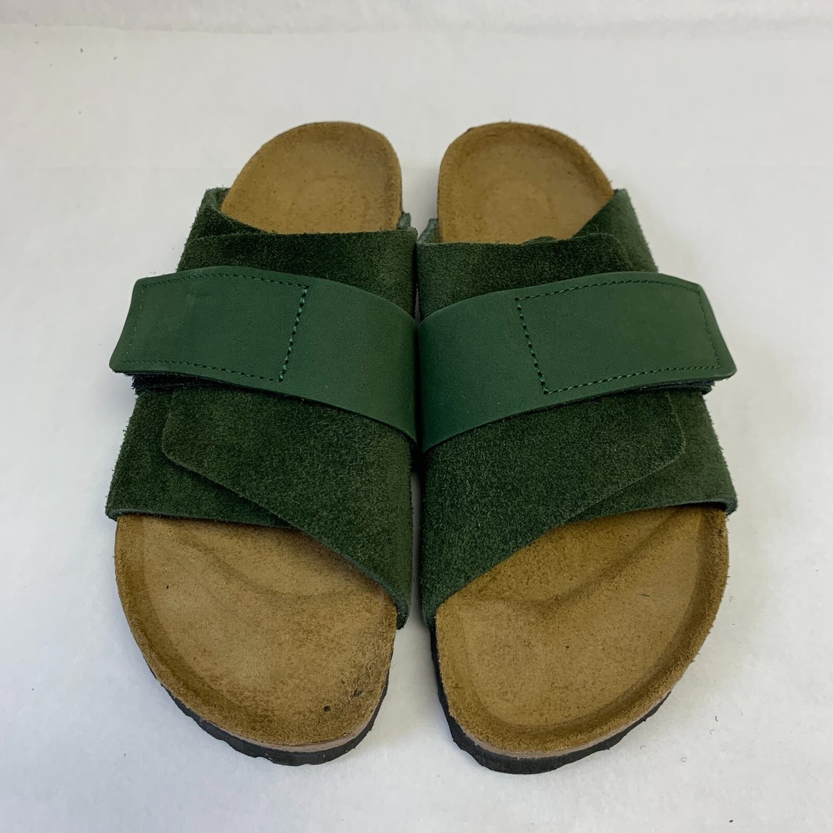 Birkenstock New w/ Box Kyoto Mountain View Green Nubuck  display picture 2