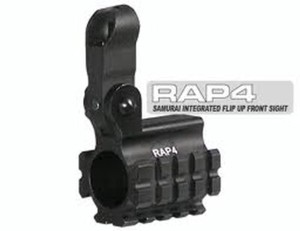 Rap4 Integrated Flip Up Front Paintball Sight