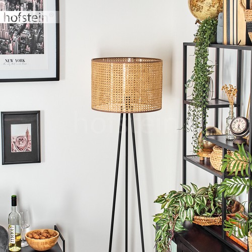 Camera da letto soggiorno stanza illuminazione stile boho lampade da terra luci in rattan - Foto 2 di 10